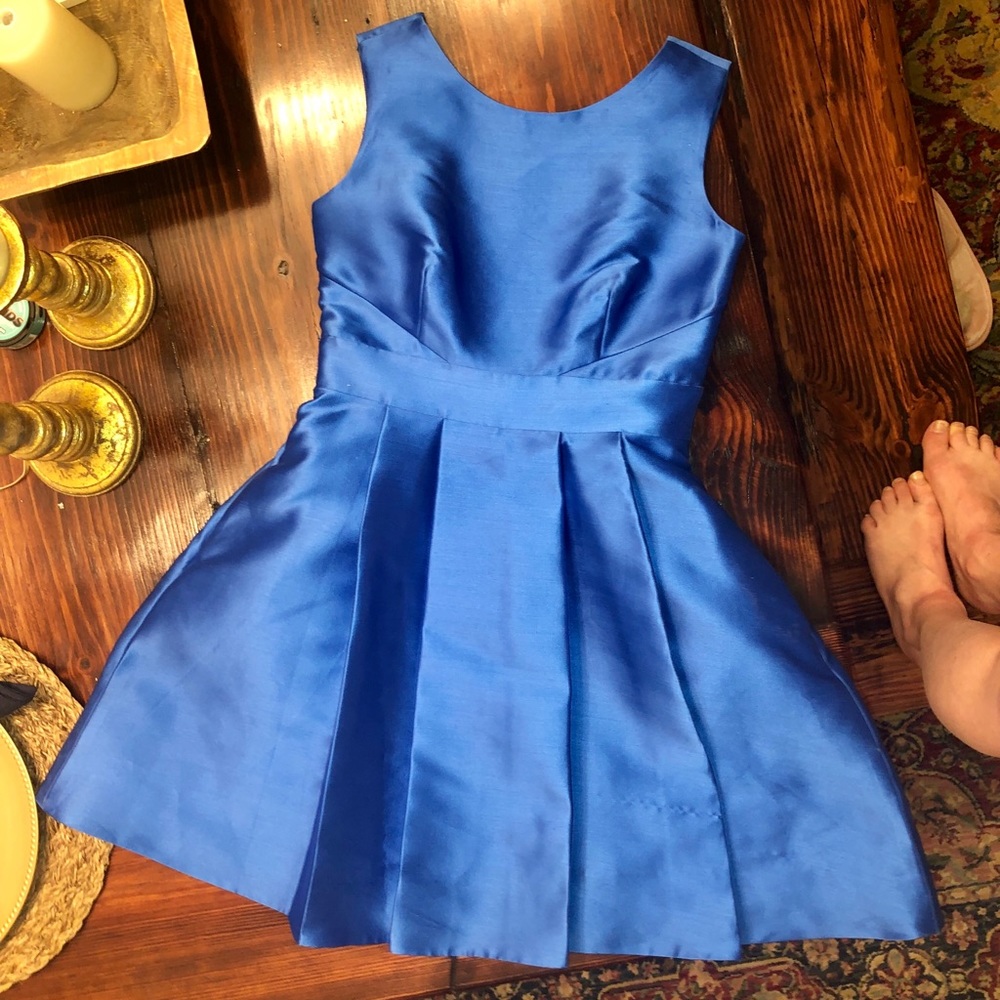 Kate Spade Fancy Meeting You Dress in Ocean Blue